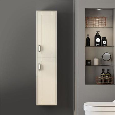 Nottingham Ivory 1400 Wall Hung Tall Boy Storage Unit