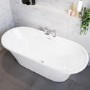 Freestanding Double Ended Bath 1670 x 730mm - Venice