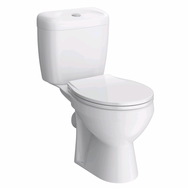 Melbourne Close Coupled Toilet & Seat Better Bathrooms