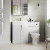 Ashford White Gloss Combination Unit with Santorini Toilet	