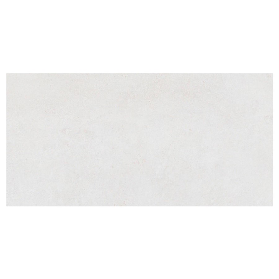 Foster White Glazed Porcelain Wall/Floor Tile