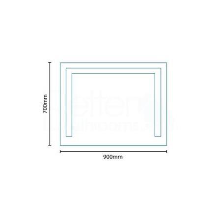 Selene Illuminated Mirror 700(H) 900(W)