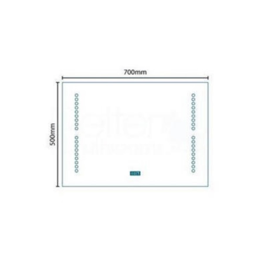 Illuminated LED Mirror - Capricorn Range