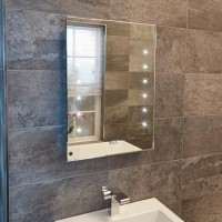 500mm Illuminated LED Mirror - Aquarius