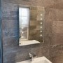 500mm Illuminated LED Mirror - Aquarius
