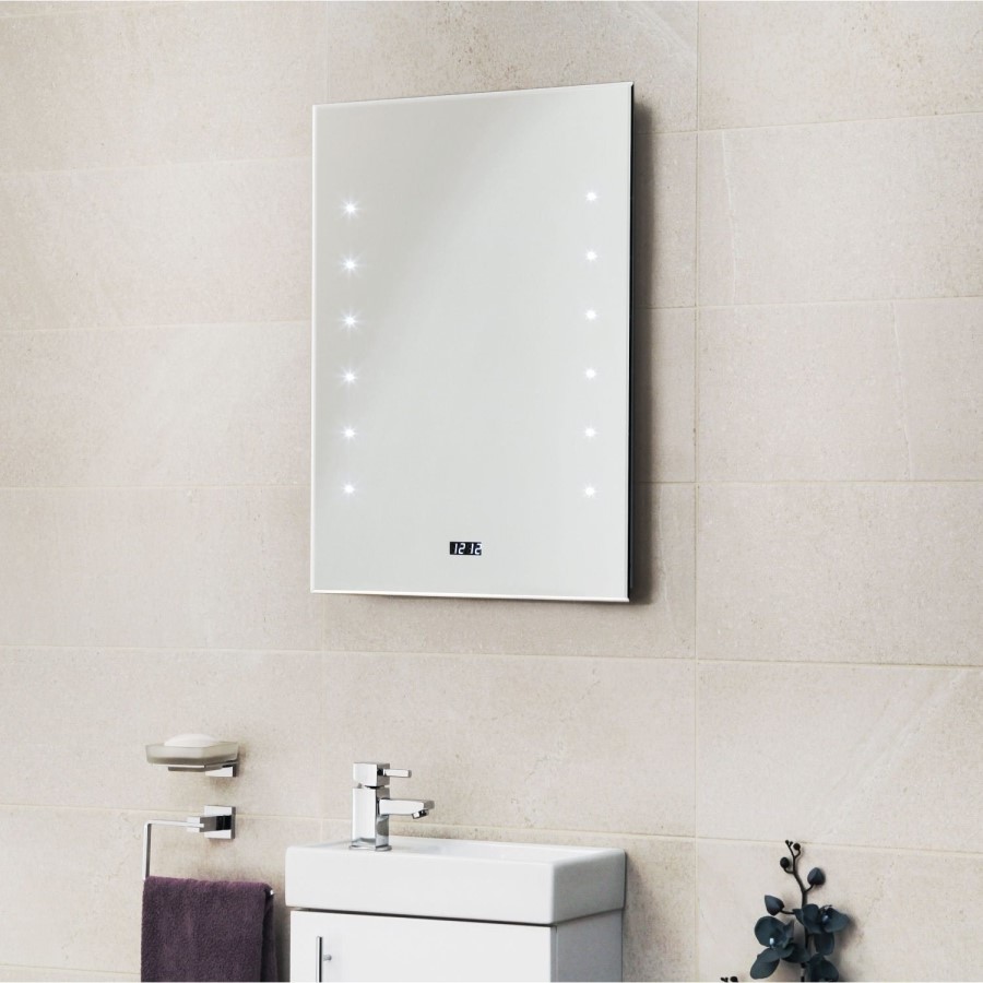 500mm Illuminated LED Mirror - Aquarius