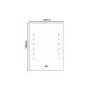 500mm Illuminated LED Mirror - Aquarius