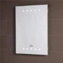 700 x 500mm Illuminated LED Mirror - Pisces 