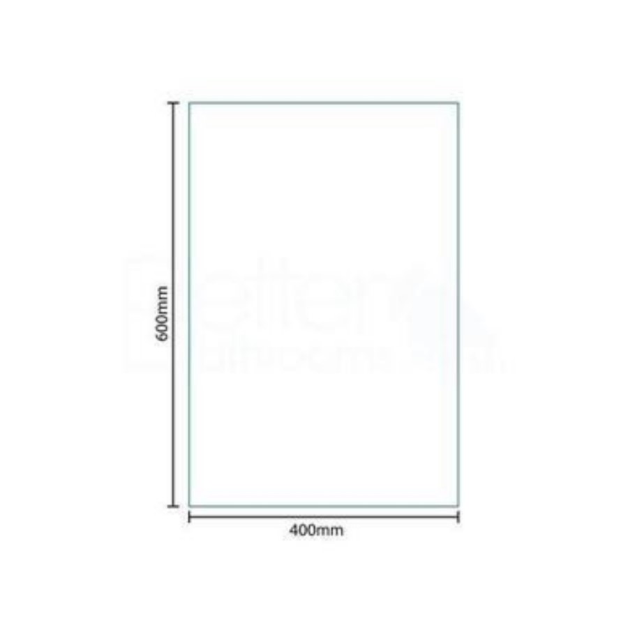 Helios 60 Bathroom Mirror 600H 400W