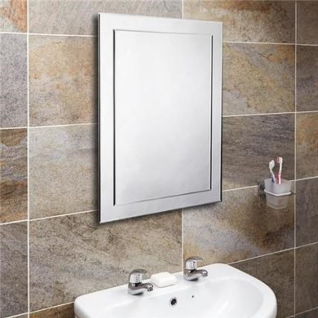 500 x 700mm Bathroom Mirror - Landscape & Portrait - Tucana