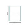 550mm Wall Hung Illuminated Mirrored Cabinet LED - Ora