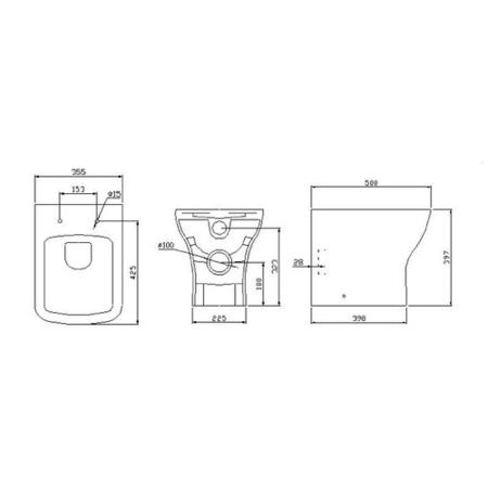 Austin Back to Wall Pan