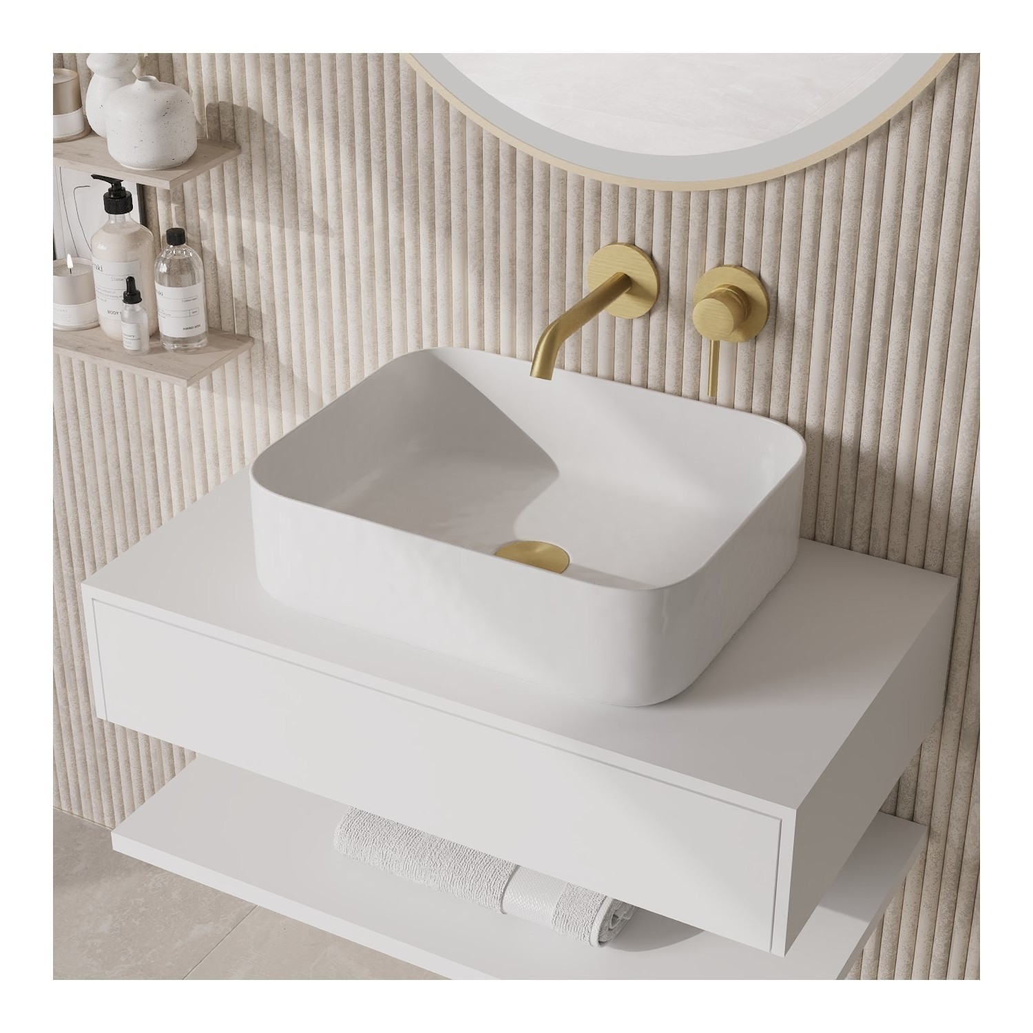 Dover 500mm Countertop Basin Better Bathrooms
