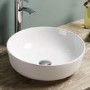 600mm Light Grey Freestanding Countertop Vanity Unit with Basin - Portland