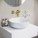 A2/BeBa_17305 ALMOST PERFECT - Round Countertop Basin 415mm - Arabella