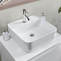 Square Countertop Basin 390mm - Berlin