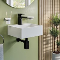 Cloakroom Wall Hung Basin 330mm - Houston Cloakroom Wall Hung Basin 330mm - Houston