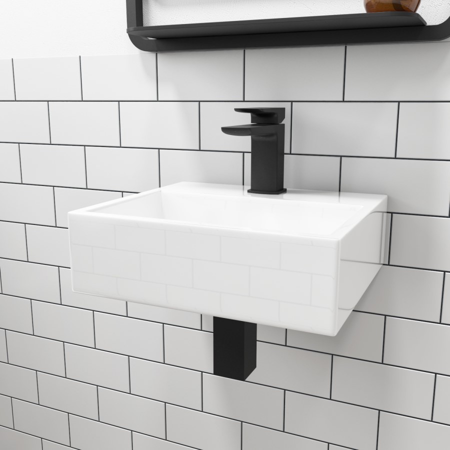 GRADE A1 - Houston 330mm Wall Hung Basin