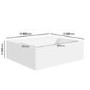 Cloakroom Wall Hung Basin 400mm - Houston