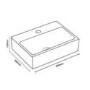 GRADE A1 - Houston 400mm Wall Hung Basin
