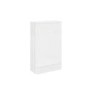 500mm White Back to Wall Toilet Unit Only- Portland