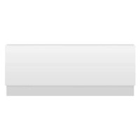 Classic 1600 Front Bath Panel with Plinth - WG
