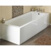Classic 1600 Front Bath Panel with Plinth - WG
