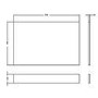 Austin 750mm Grey Avola End Bath Panel