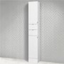 Austin 300mm White Gloss Tall Storage Unit