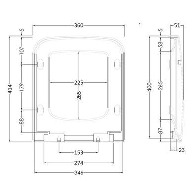 Premier Soft Close Toilet Seat