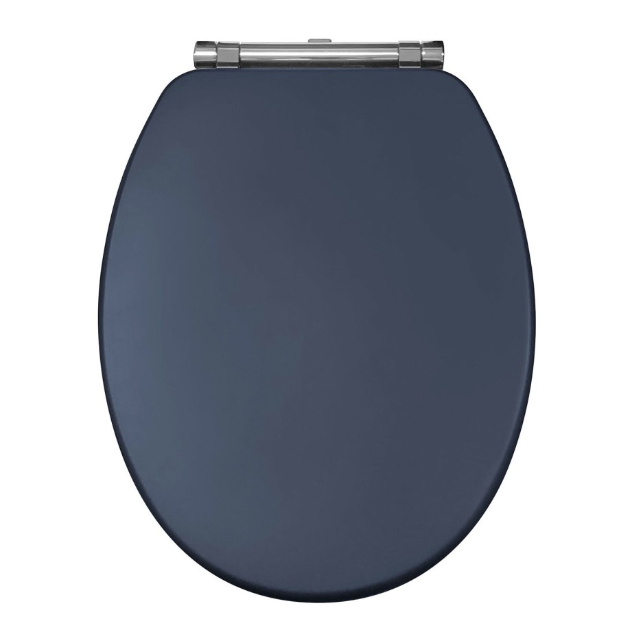 Nottingham Indigo Blue Toilet Seat for Close Coupled & Back to Wall