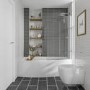 GRADE A2 - 1555 x 750 x 580 Brooklyn Space Saver Bath Front Panel