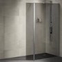 300mm Smoked Glass Return Panel - Neptune