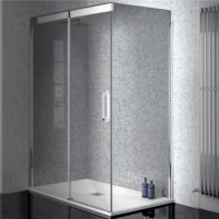 Side Panel 800mm - 8mm Smoked Glass -  Neptune Range