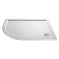 Pearlstone 1200 x 900 Left Hand Offset Quadrant Shower Tray