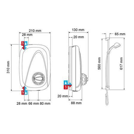 Mira Vigour Manual Power Shower