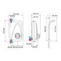Mira Vigour Manual Power Shower