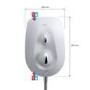 Mira Vie 8.5 kW Electric Shower