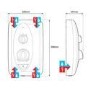 Mira Jump Multi-Fit 9.5 kW Electric Shower