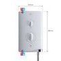 Mira Sport Max 9 kW Electric Shower