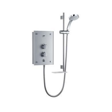 Mira Galena 9.8 kW Metallic Silver Electric Shower