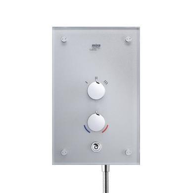 Mira Galena 9.8 kW Metallic Silver Electric Shower