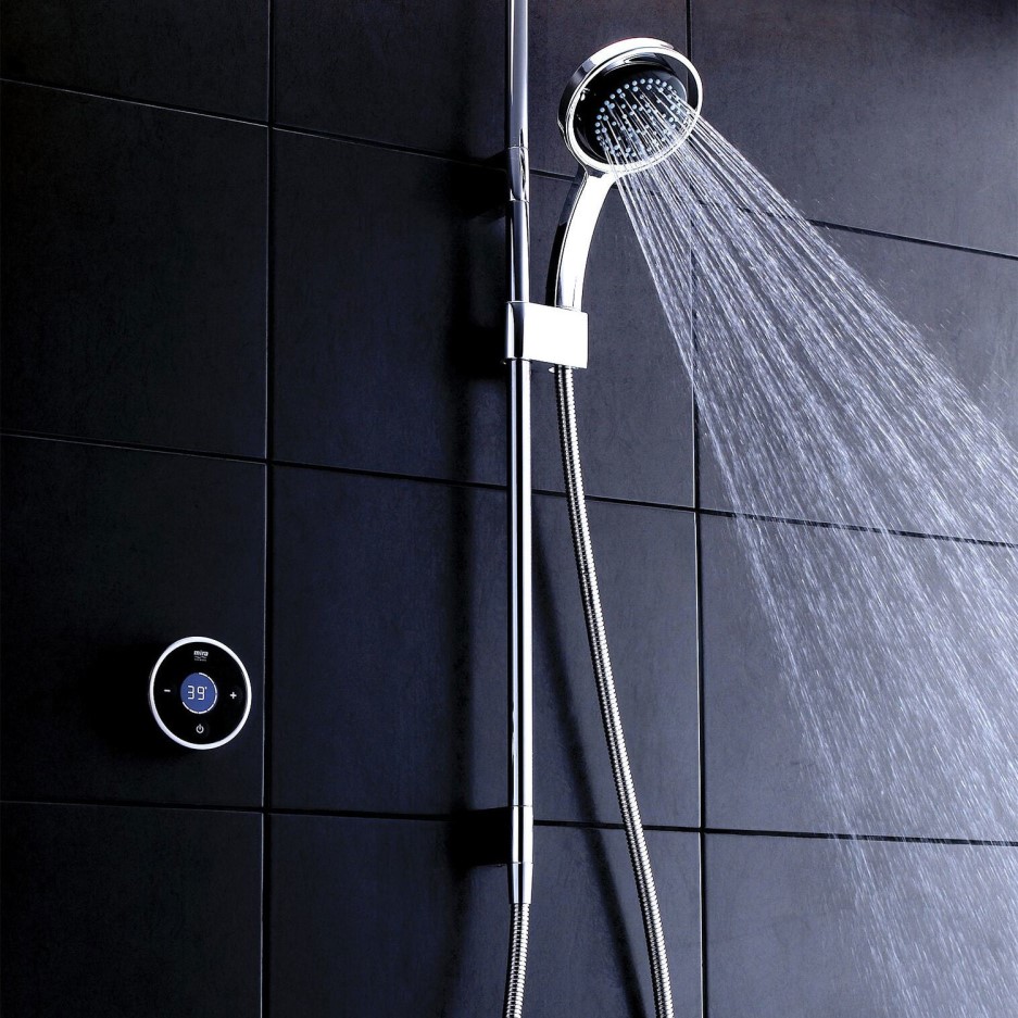 top fed shower mixer