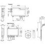 Mira Platinum HP/Combi Rear-Fed Digital Mixer Shower