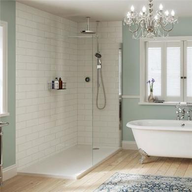 Mira Platinum Dual Outlet Pumped Ceiling-Fed Digital Mixer Shower