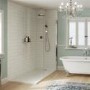 Mira Platinum Dual Outlet Pumped Ceiling-Fed Digital Mixer Shower