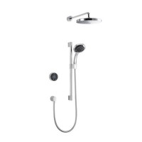 Mira Platinum Digital Mixer Shower Dual Outlet Pumped Rear-Fed - 1.1796.004