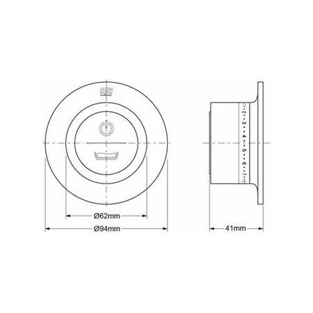 Mira Mode HP/Combi Digital Bath Fill