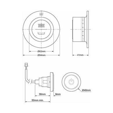 Mira Mode Digital Shower and Bath Filler