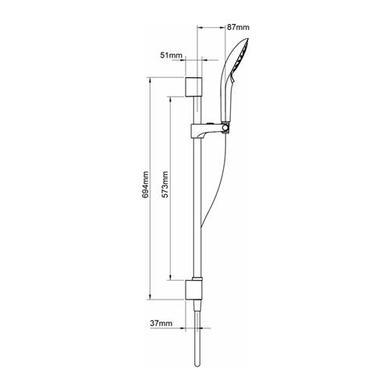 Mira Mode Digital Shower and Bath Filler